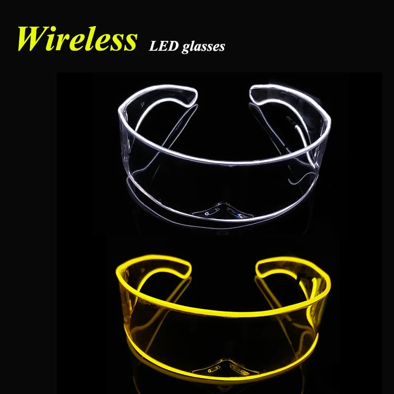 Luminous Wire Goggles 10-Colour