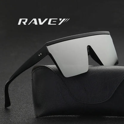 Ravey Vintage Flat Top Square Sunglasses